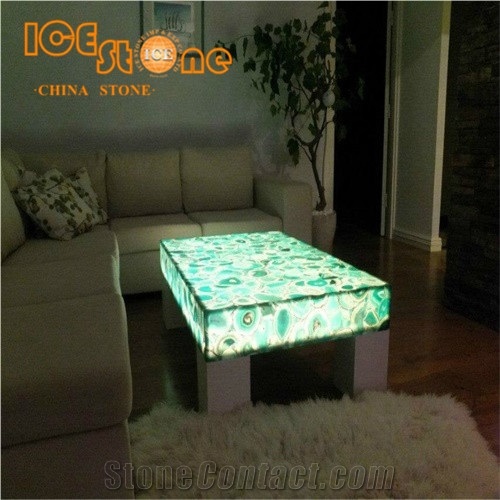 Green Gorgeous Gemstone Stone Slabs/Precious Agate Building Stone/Internal Decoration Material/Wall Covering Tiles/Table Decoration Tiles/Green Agate Semiprecious Stone Slabs Tiles