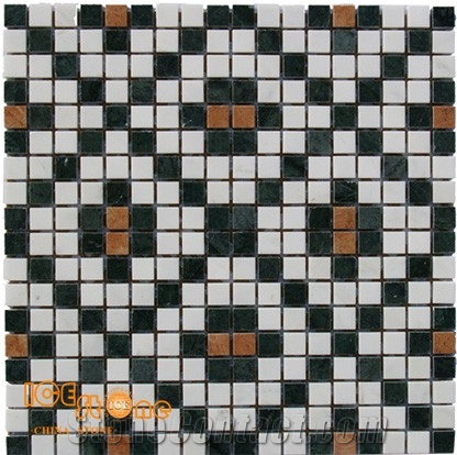 Hot Sale Waterjet Polished Marble Floor Tile Mosaic Medallions Cheap Patterns