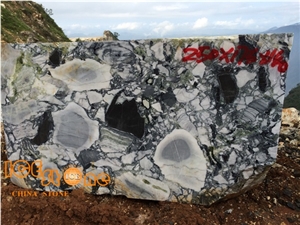 Ice Jade Marble, White Green Marble Blocks