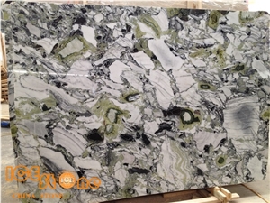 Ice Jade Marble, White Green Marble Blocks
