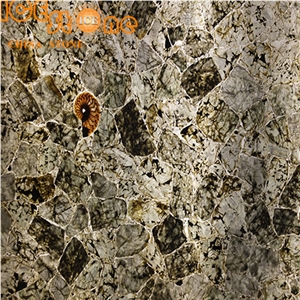 Labrador Backlit Wall Decoration Stone Slabs/Semiprecious Stone Tiles/Living Room Decoration Stone/Gemstone Slabs/Precious Shining Stone Tiles