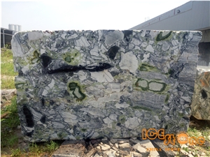 Multicolor/Green Black White/Beauty White/Ice Connect Marble/Ice Green/Block/Slabs/Tiles/Cut to Size