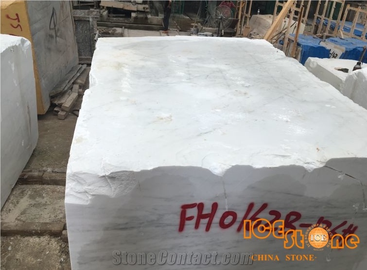 Oriental White/White Marble Blocks/Chinese White Block/Marble Blocks/Oriental White Marble