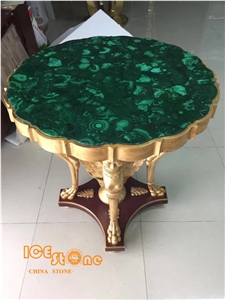 Peacock Stone/Green Semi Precious/Chinese Semiprecious Slabs and Tiles/