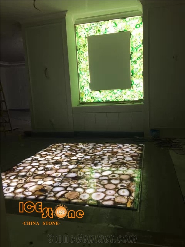 Peacock Stone Semiprecious Slab/Gemstone Tiles/Semi Precious Stone Wall/Precious Stone Slabs/Semi Precious Stone Panels/Semiprecious Stone Tiles/