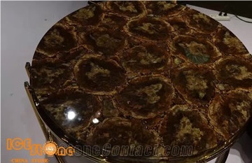 Petrifid Wood Gemstone Slabs,Brown Semiprecious Stone Slabs,Brown Gemstone Slabs