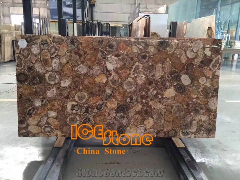 Petrified Wood Slab /Semiprecious Stone Slabs/ Gemstone Tiles/ Precious Stone Slabs/ Semi Precious Tiles/ Gemstone Slabssemiprecious Stone Tiles/ Semi Precious Stone Wall/ Semi Precious Slabs
