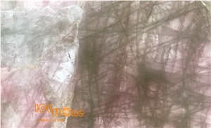 Pink Crystal Semiprecious Slab/Countertop/Semiprecious Stone Slabs/ Semi Precious Slabs/Precious Stone Slabs/Semiprecious Stone Tiles/Semi Precious Stone Panels/