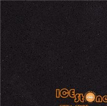 Pure Black/Black Quartz Stone Slabs and Tiles/Quartz Stone Flooring/Marble Look Quartz Stone Solid Surfaces/Polished Slabs Tiles Engineered/Stone Artificial Stone Slabs for Hotel Kitchen/Bathroom Back