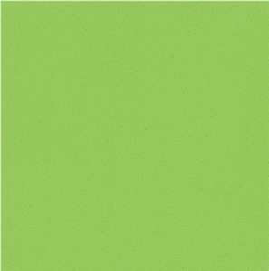 Pure Green Quartz Stone Solid Surfaces Polished Slabs Tiles Engineered Stone Artificial Stone Slabs for Hotel Kitchen,Bathroom Backsplash Walling Panel Customized Edge