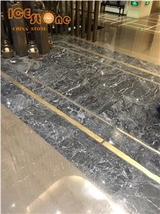 Royal Grey Marble Bathroom Counter Tops/Custom Table Tops Stone/China Marble/Building Stone/Vanity Top Stone/Imperial Grey Stone