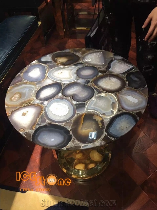 Smoky Brown Agate Semiprecious Slab/Semi Precious Slabs/Gemstone Tiles/Precious Stone Slabs/ Semiprecious Stone Tiles/ Semi Precious Stone Panels/