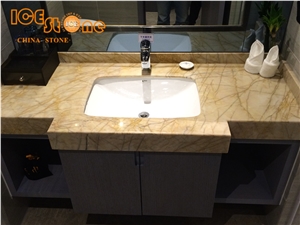 Van Gogh Chinese Marble Tiles Slabs/Marble Floor Covering Tiles/Golden Babylon Wall Covering Tiles/Natural Building Stone