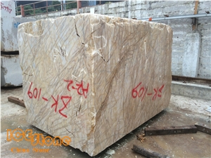 Van Gogh Marble Block, Yellow Marble Block