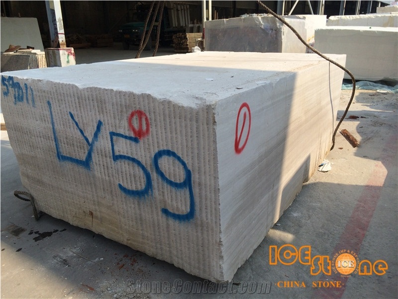 White Wood Marble Blocks/Silver Serpenggiante Marble Blocks/Guizhou Wood Marble Blocks