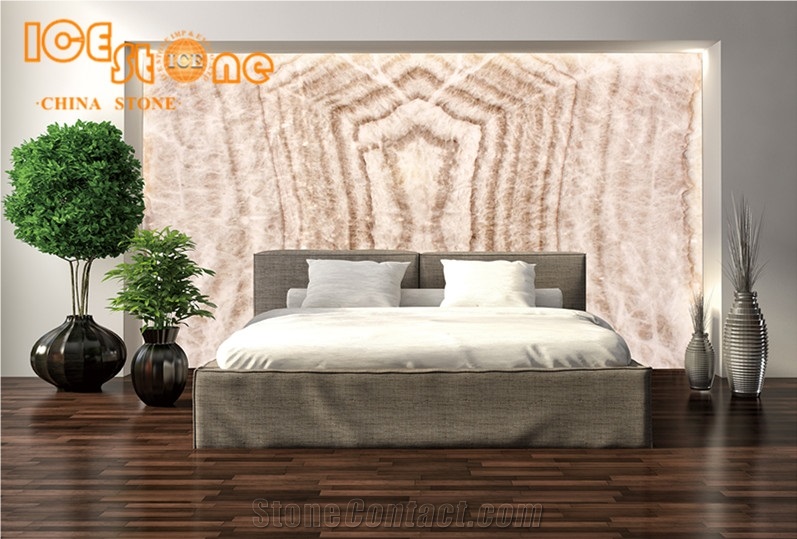 Wooden Onyx Block/Beige Onyx Block/China Onyx/Wall Covering Stone/Floor Covering Stone/Building Stone/Counter Top Stone