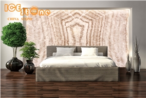 Wooden Onyx Block/Beige Onyx Block/China Onyx/Wall Covering Stone/Floor Covering Stone/Building Stone/Counter Top Stone