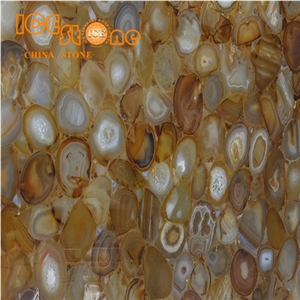 Yellow Agate Precious Stones/Internal Decoration Stone Material/Semiprecious Building Stone/Gorgeous Building Stone Slabs/Wall Decoration/Table Decoration Tiles