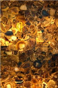 Yellow Agate/Semi Precious Stone Panel/Tiles/Slabs/Wall/Floor/Backflash/Backlit