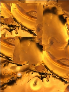 Yellow Agate Semiprecious Slab/Gemstone Tiles/Semiprecious Stone Slabs/Precious Stone Slabs/Semiprecious Stone Tiles/ Semi Precious Stone Panels/