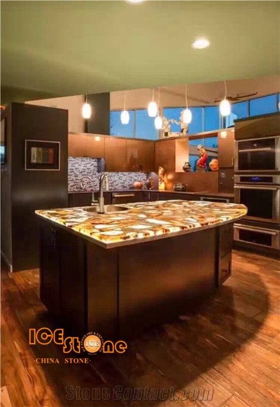 Yellow Agate Semiprecious Slab/Gemstone Tiles/Semiprecious Stone Slabs/Precious Stone Slabs/Semiprecious Stone Tiles/ Semi Precious Stone Panels/