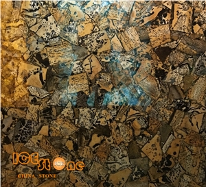 Yellow Fossil/Chinese Semiprecious/Yellow Semi Precious Slabs and Tiles/Precious Stone Wall Yellow Fossil/Chinese Semiprecious/Yellow Semi Precious Slabs and Tiles/Precious Stone Wall