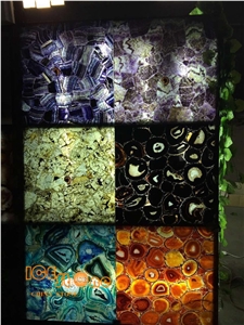 Yellow Fossil Semiprecious Slabs/Countertop/ Semi Precious Tiles/Gemstone Tiles/ Semiprecious Stone Tiles/Semi Precious Stone Panels/