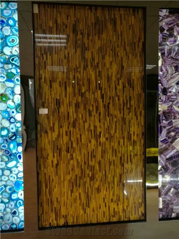 Yellow Tiger Eye Semiprecious Stone Slabs/Yellow Tiger Eye Semi Precious Slabs/Yellow Tiger Eye Gemstone Slabs