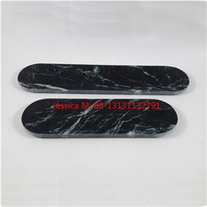 Fashion Green Marble Trays /Decoration Tray Green Marble /Green Marble Platters