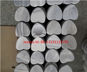 Heart Shape Grey Marble Ashtrays /Heart Shape Stone Ashtrays