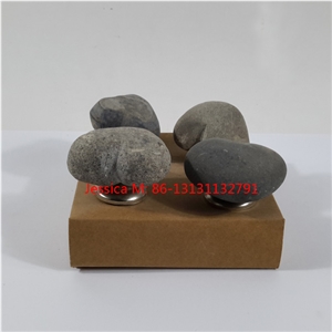 River Rock Stone Furniture Knobs /Stone Cabinet Knobs /Stone Door Knobs