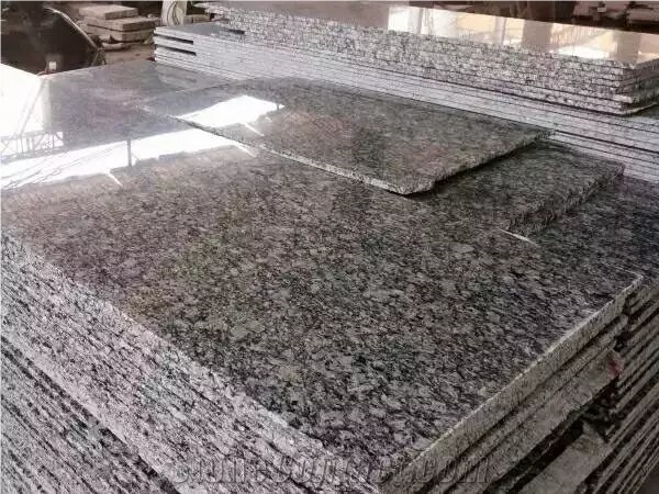 China Surf White Wave Flower White Sea Wave Polished Slabs Tiles