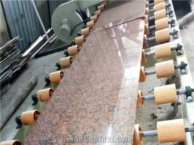 G562 Maple Leaf Red Fengye Red Polished Slabs Tiles