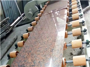 G562 Maple Leaf Red Fengye Red Polished Slabs Tiles