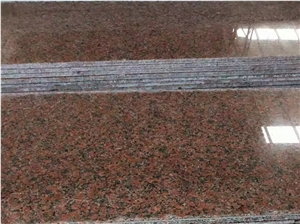 G562 Maple Leaf Red Fengye Red Polished Slabs Tiles
