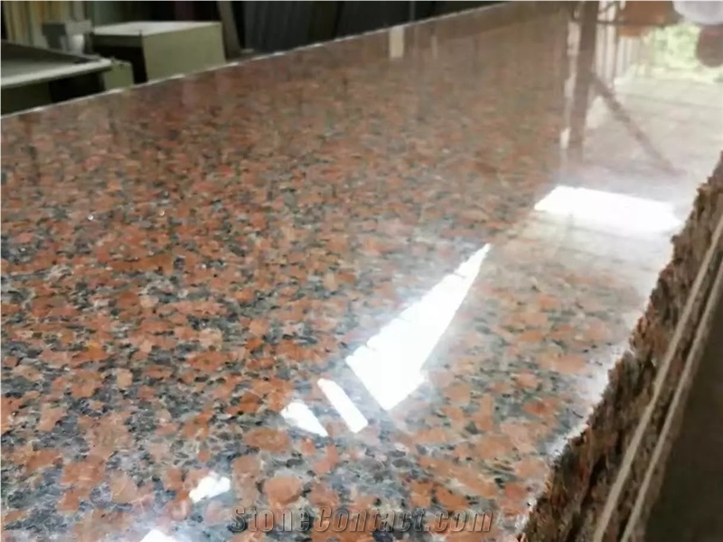 G562 Maple Leaf Red Fengye Red Polished Slabs Tiles
