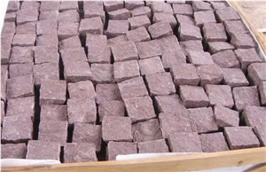 G666 Granite Cubes/ Stone Tile/China Red Porphyry Cube Stone/Paving Stone