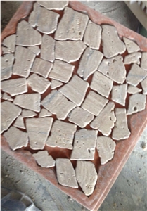 Polished Mosaic Tiles/Travertine Mosaics/Marble Mosaics/Onyx Mosaics/Wall Mosaic/Floor Mosaics/Background Mosaics/Natural Stone Mosaic