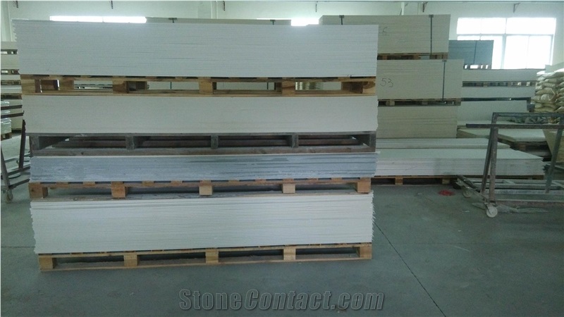 Home Decoration Materials Polyester Solid Surface Sheet Qh0819