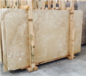 Classic Travertine Slabs Cross Cut Honed Filled/ Polished