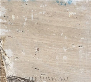 Vein Cut Blocks Travertine Block, Turkey Beige Travertine