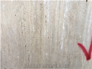 Vein Cut Blocks Travertine Block, Turkey Beige Travertine