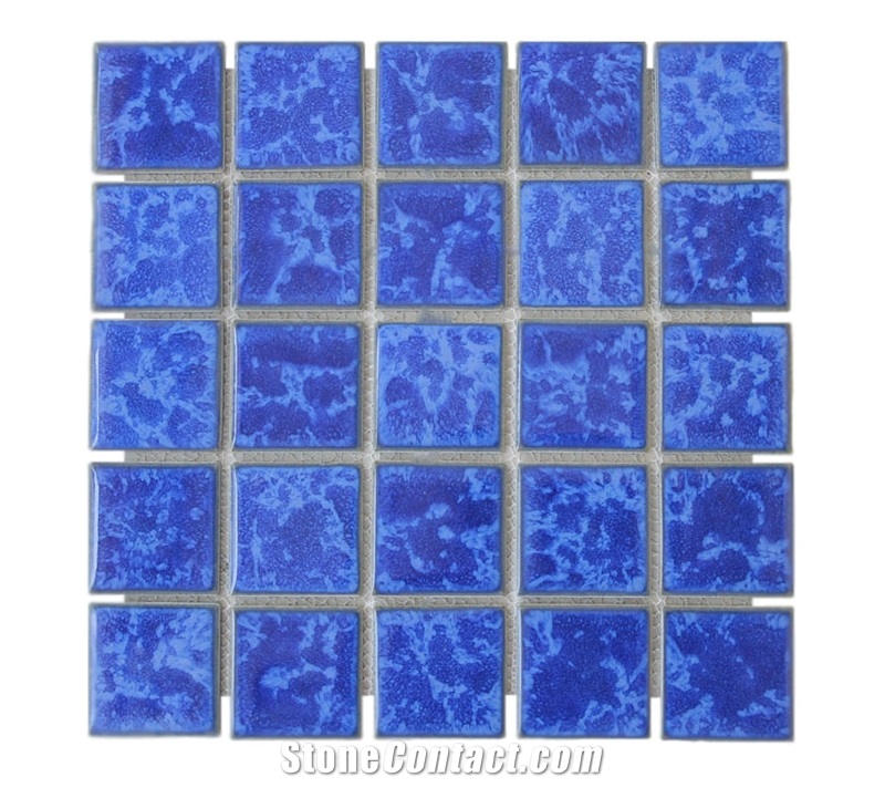 Bali Glazed Ceramic Mosaic Swimming Pool Tiles, Indonesia Mosaic Porcelain Tile & Cearmic Tile, Mass Kuda Laut Glossy Ceramic Tiles