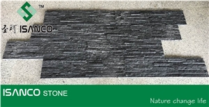 China Cheapest Black Marble Stacked Stone Veneer Nero Marquina Marble Feature Wall Marble with White Veins Ledge Stone Flexible Stone Veneer Marble Culture Stone Wall Cladding Black Stone