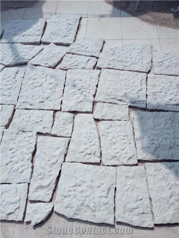 Sandstone Paving Cube, Flagstone Floor Covering Tiles
