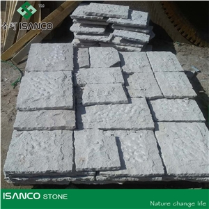 White Sandstone Pavers Rough Picked Finish Courtyard Road Pavers White Sandstone Tile Paving Sets Natural Surface Walkway Pavers Sandstone Blind Stone Pavers Patio Pavers with Cheap Price