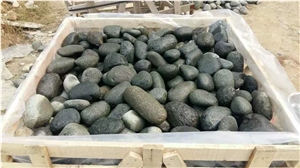 Big Size Gravels Pebble Pattern Walkway Flat River Pebbles