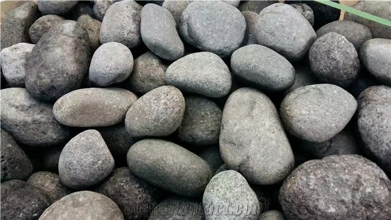 Big Size Gravels Pebble Pattern Walkway Flat River Pebbles