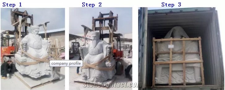 Chinese Carved Marble Stone Fireplace for Construct Decoration