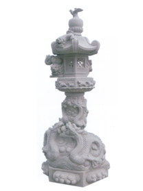 Double Drgon Lantern Mail Boxes Chinese Lantern Garden Lamps
